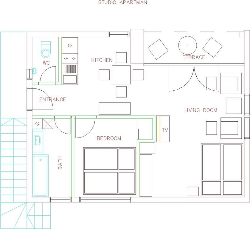 Siraly Apartman Balatonfůzfő Ruang foto